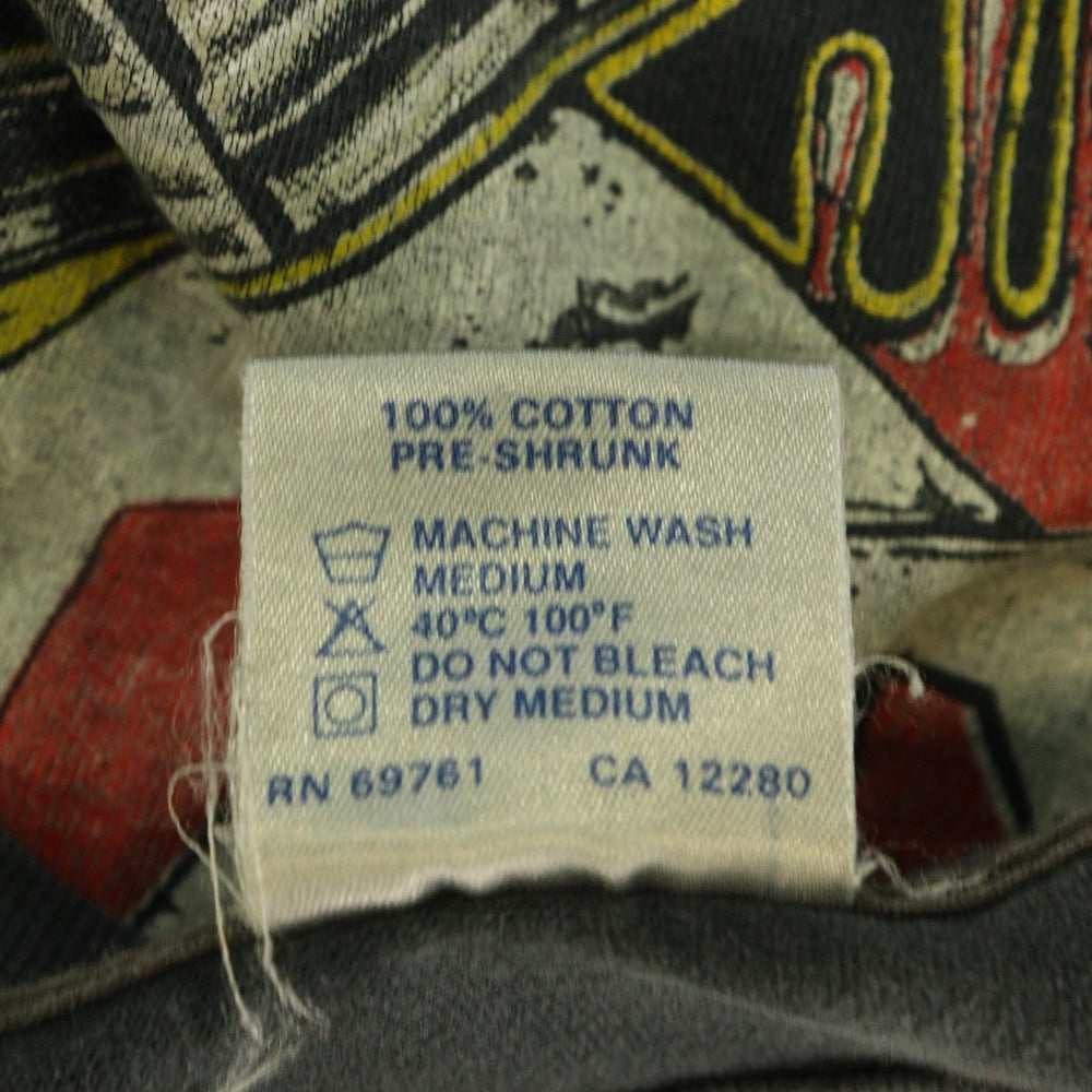 VINTAGE(ヴィンテージ) GUNS N ROSES ガンズアンドローゼズ ユーロ 半袖Tシャツ カットソー ブラック