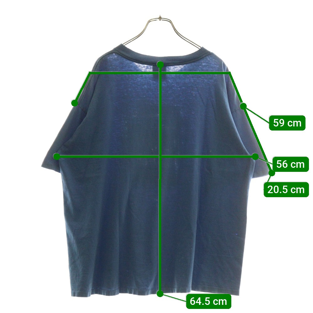 VINTAGE(ヴィンテージ) 90s SONIC YOUTH WASHING MACHINE ソニックユース プリント 半袖Tシャツ ブルー