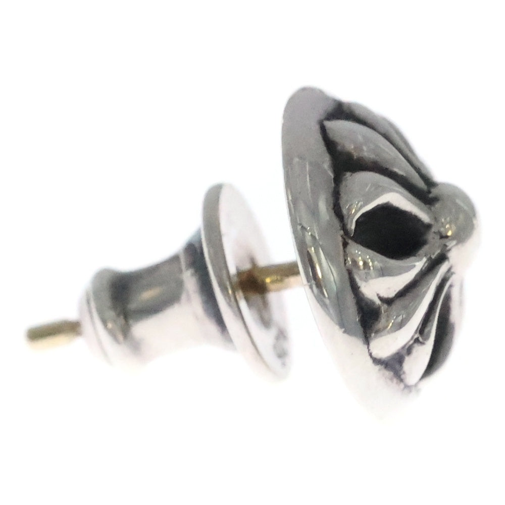 CHROME HEARTS(クロムハーツ) STUD CRSBLL クロスボールスタッドピアス シルバー BCA110