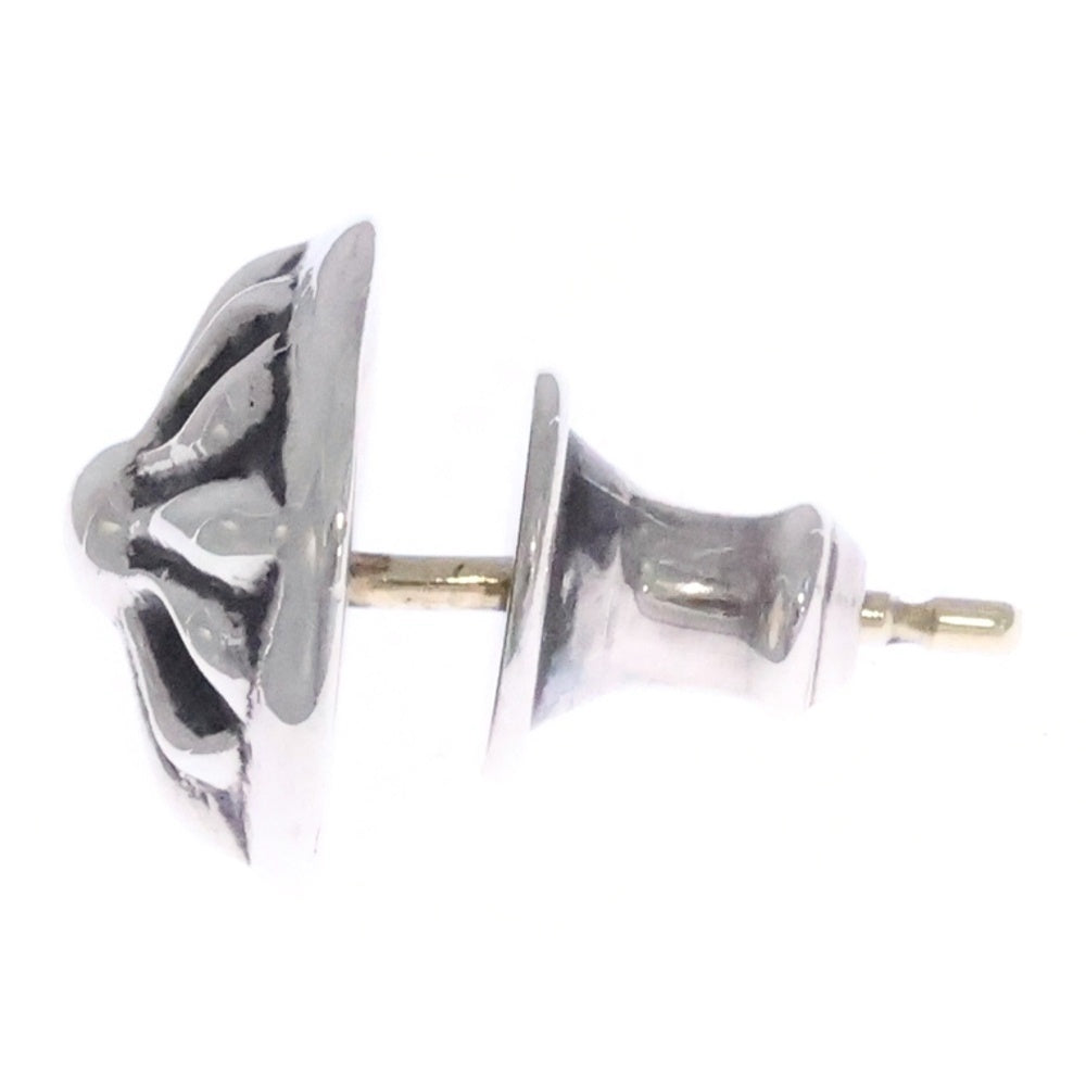 CHROME HEARTS(クロムハーツ) STUD CRSBLL クロスボールスタッドピアス シルバー BCA110