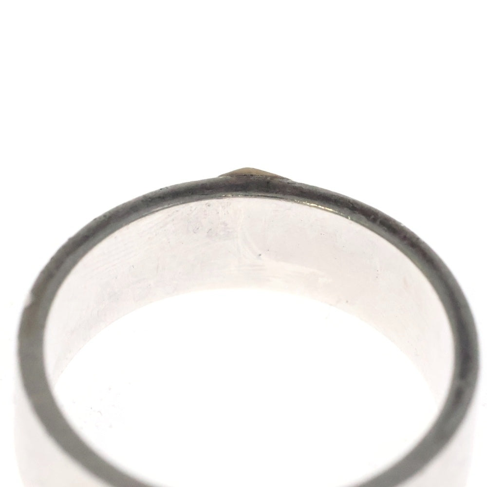 goro's(ゴローズ) 平打ちリング シルバー/ゴールド