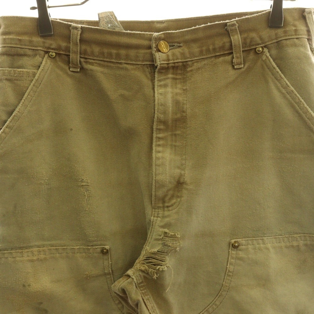 CARHARTT(カーハート) 90S 90s DOUBLE KNEE PANT ダブルニー ワークペインターパンツ ブラウン