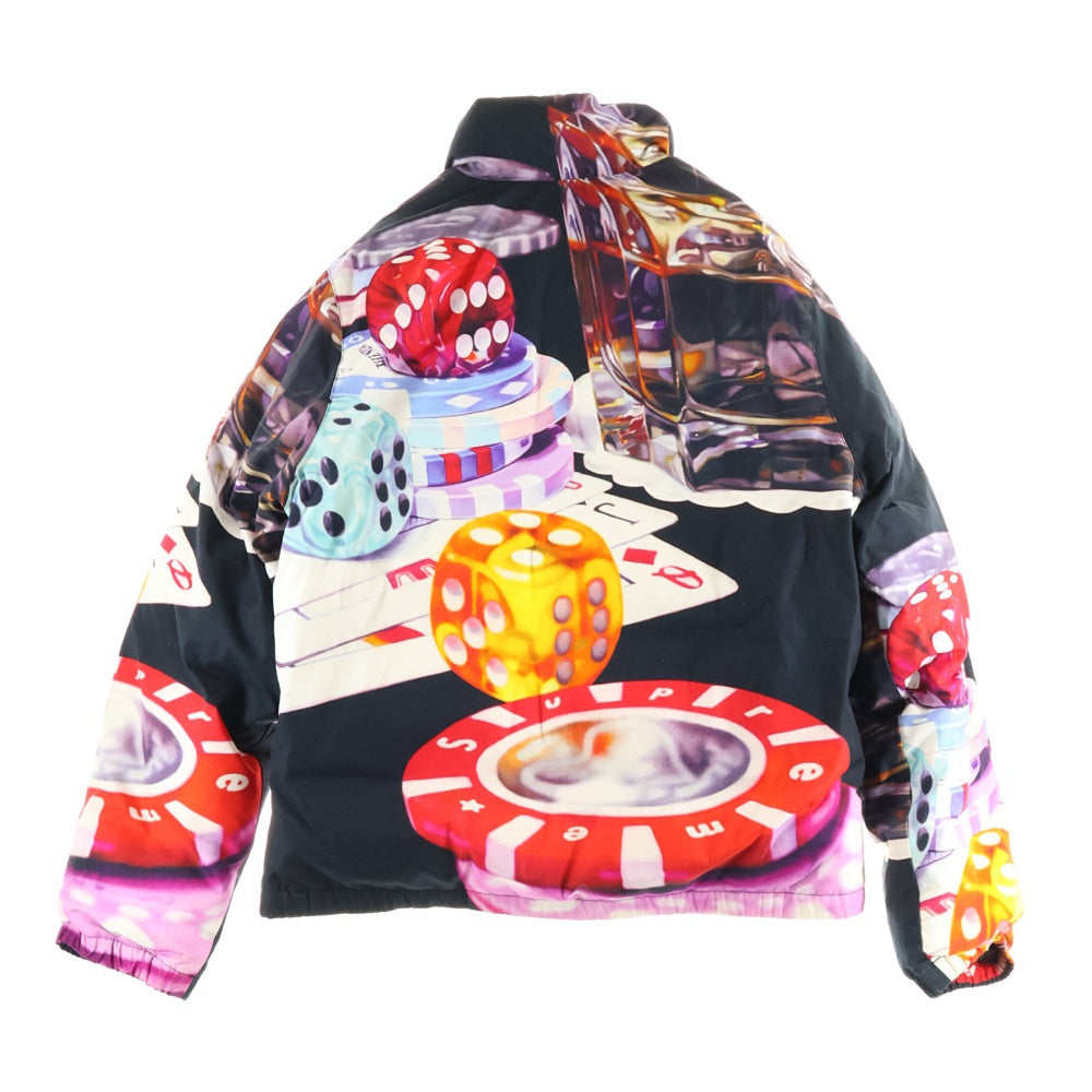 SUPREME(シュプリーム) 18AW Casino Down Jacket カジノモチーフ ダウンジャケット マルチ