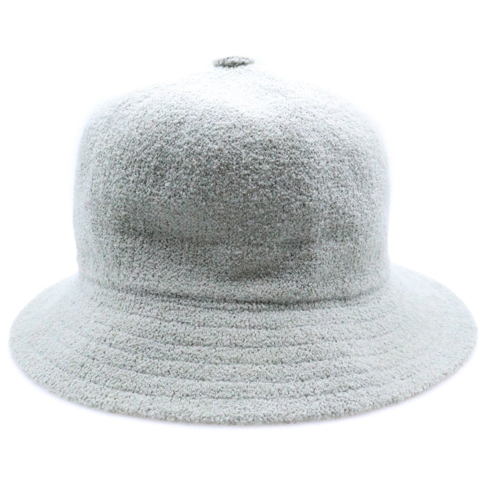 STUSSY(ステューシー) ロゴ刺繍パイルベルハット グレー