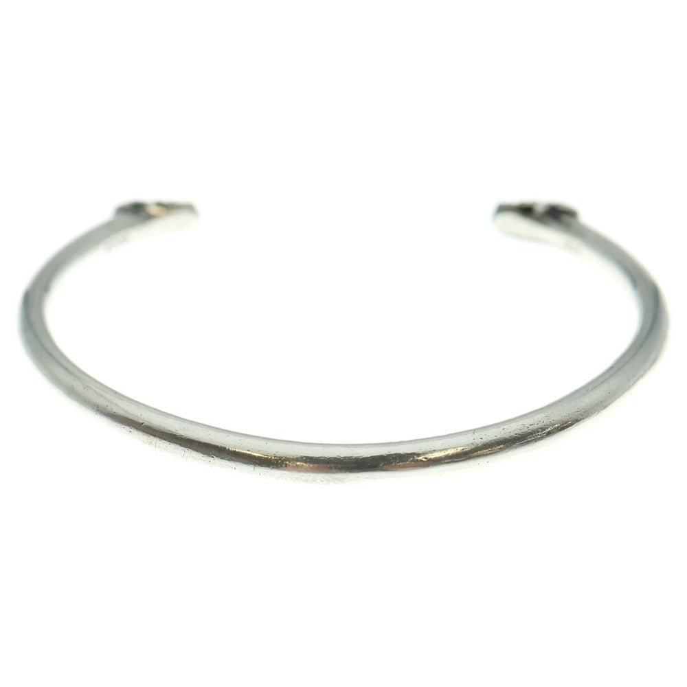 CHROME HEARTS(クロムハーツ) BANGLE DOUBLE DOG ダブルドッグ バングル ブレスレット シルバー BCA125