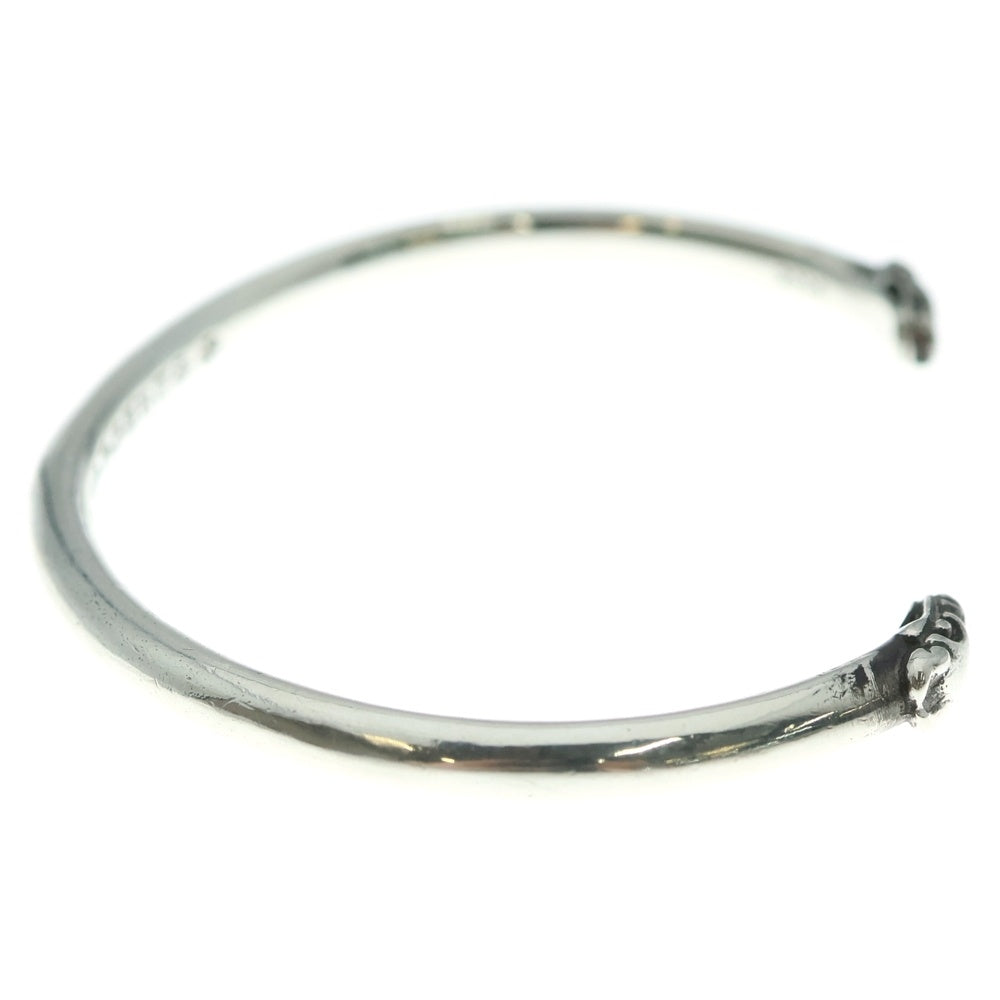 CHROME HEARTS(クロムハーツ) BANGLE DOUBLE DOG ダブルドッグ バングル ブレスレット シルバー BCA125