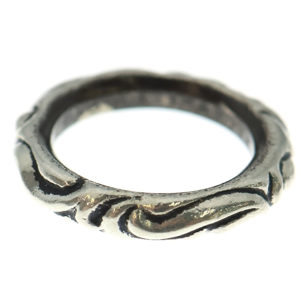 CHROME HEARTS(クロムハーツ) SCRL BAND スクロールバンド リング シルバー BCA351