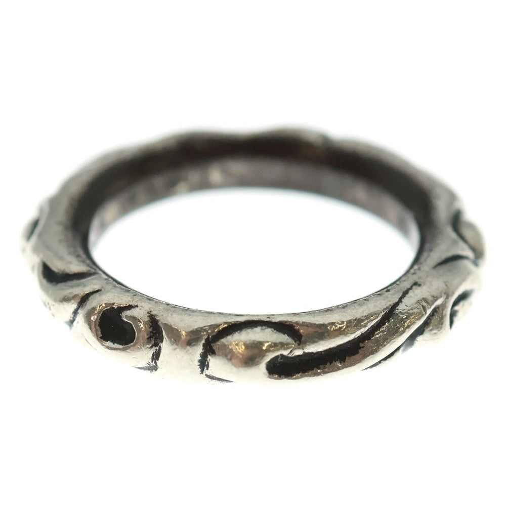 CHROME HEARTS(クロムハーツ) SCRL BAND スクロールバンド リング シルバー BCA351