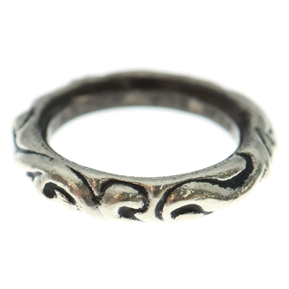 CHROME HEARTS(クロムハーツ) SCRL BAND スクロールバンド リング シルバー BCA351