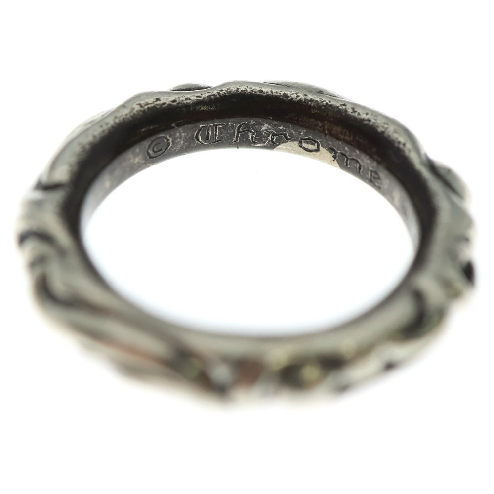 CHROME HEARTS(クロムハーツ) SCRL BAND スクロールバンド リング シルバー BCA351