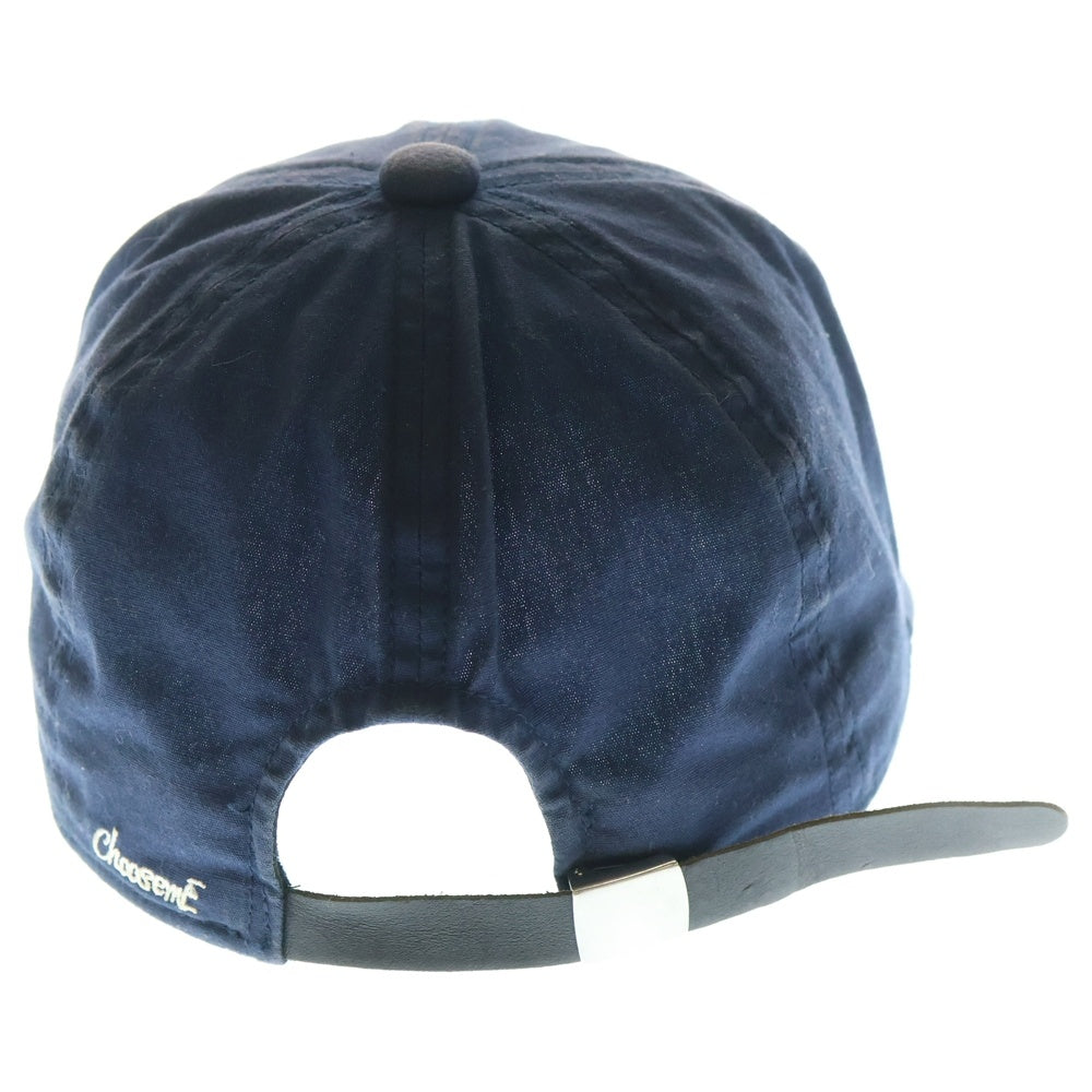 THREE FACE(スリー フェイス) ×CHOOSE ME ワンスター刺繍 デニムキャップ インディゴ