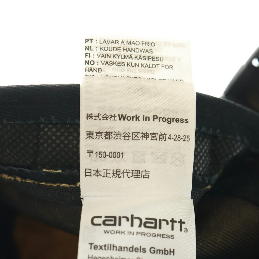 CARHARTT(カーハート) ロゴ刺繍 コットンキャップ ベージュ I016607 07E