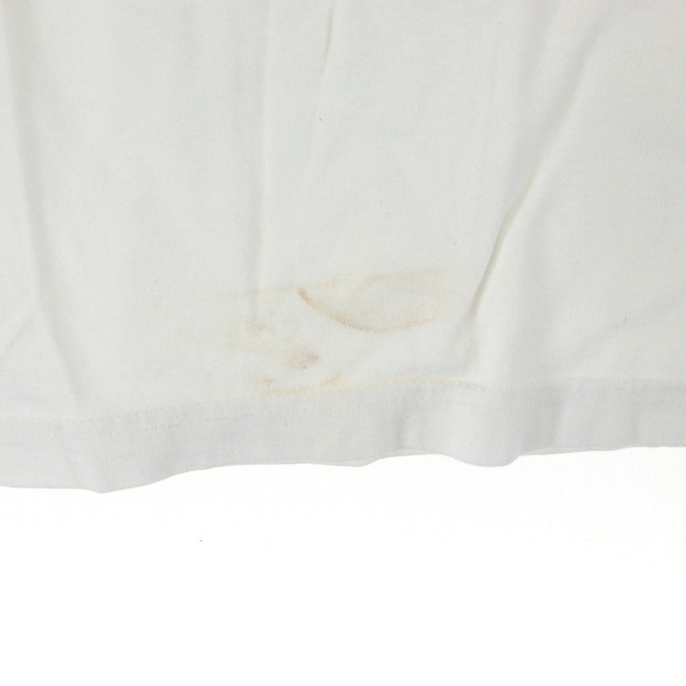 WIND AND SEA(ウィンダンシー) 19AW ×BIOTOP別注 Dドットロゴプリント 半袖Tシャツカットソー ホワイト WDS-BTP19A-CS-02