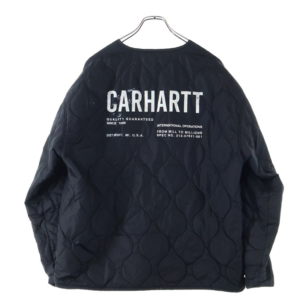 Carhartt WIP(カーハート ダブリューアイピー) SEFTON LINER JACKET ライナー キルティング ジャケット ブラック