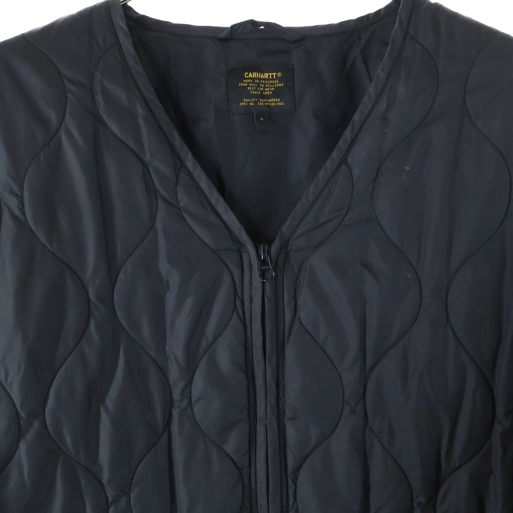 Carhartt WIP(カーハート ダブリューアイピー) SEFTON LINER JACKET ライナー キルティング ジャケット ブラック