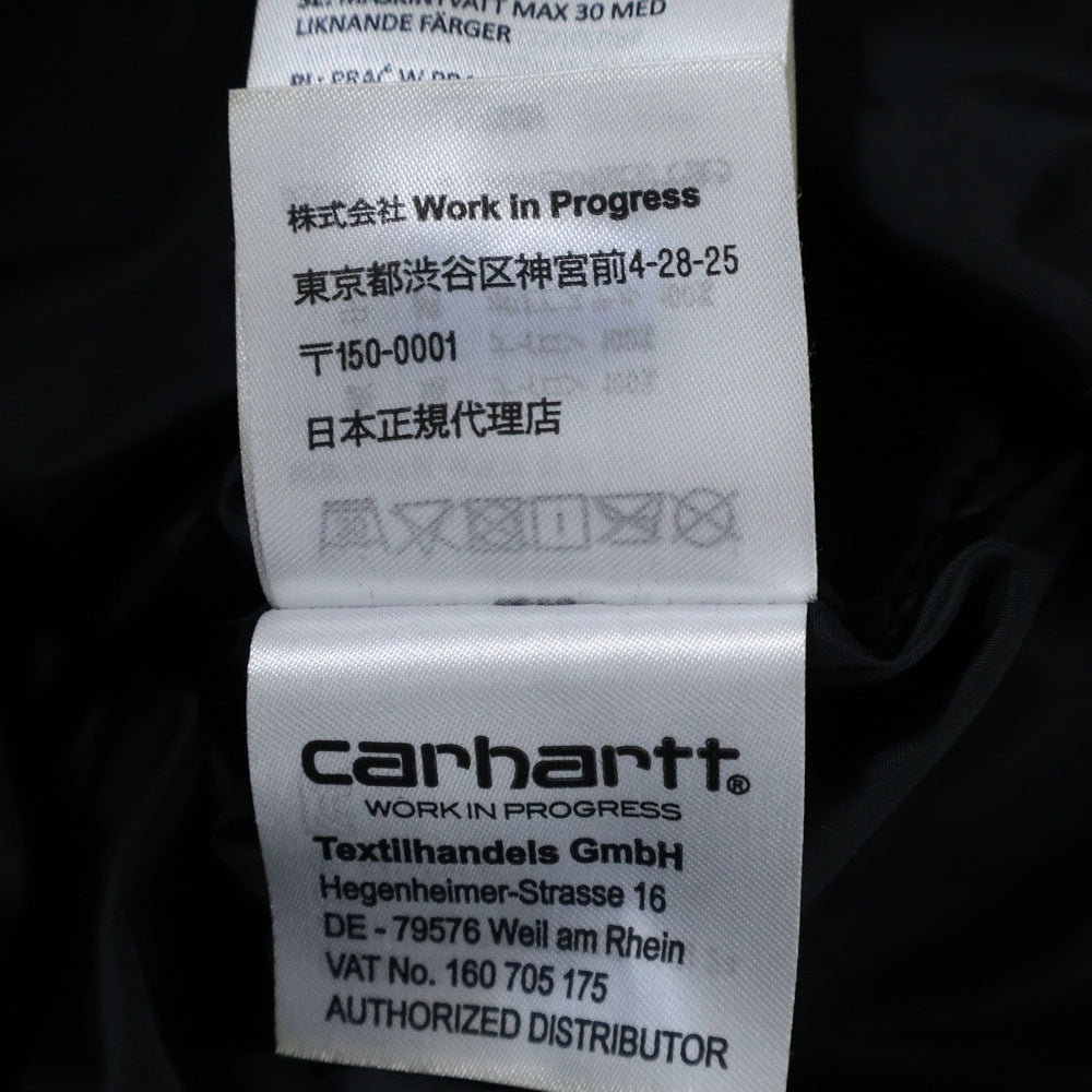 Carhartt WIP(カーハート ダブリューアイピー) SEFTON LINER JACKET ライナー キルティング ジャケット ブラック