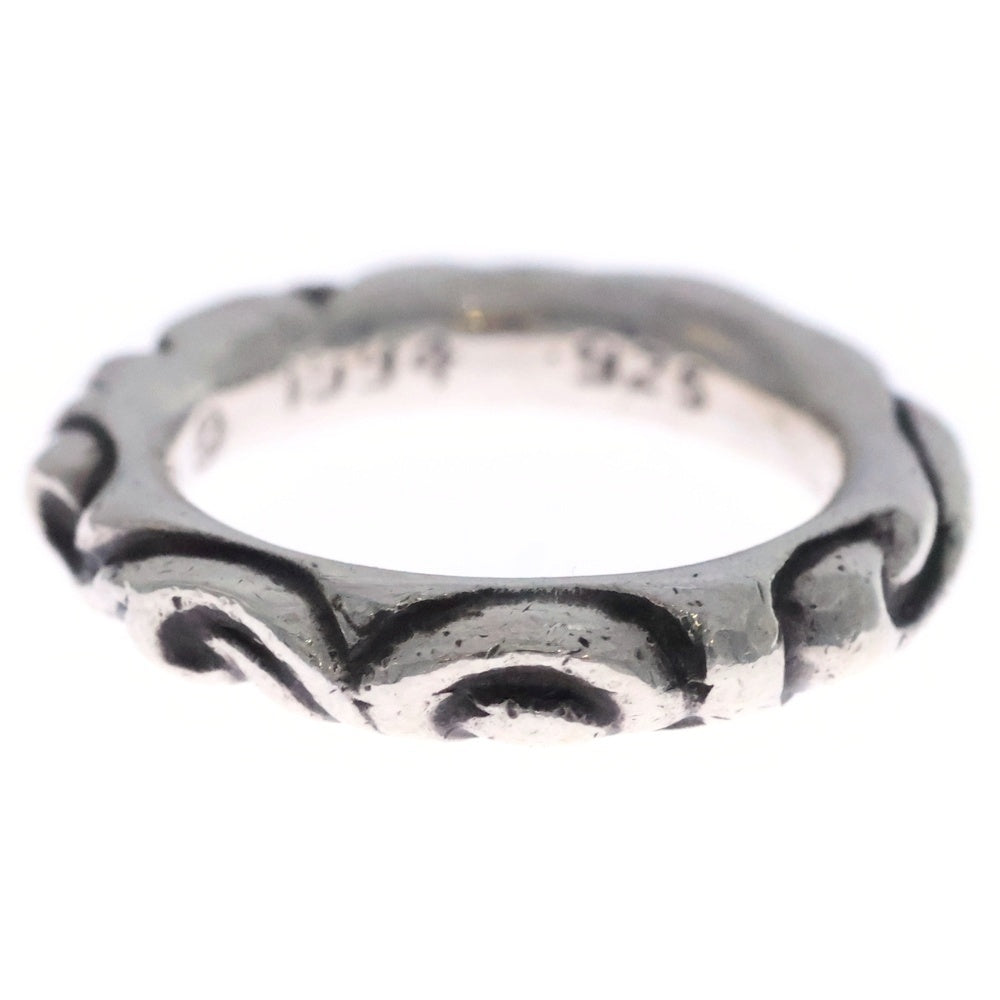CHROME HEARTS(クロムハーツ) SCRL BAND スクロールバンド リング シルバー BCA351