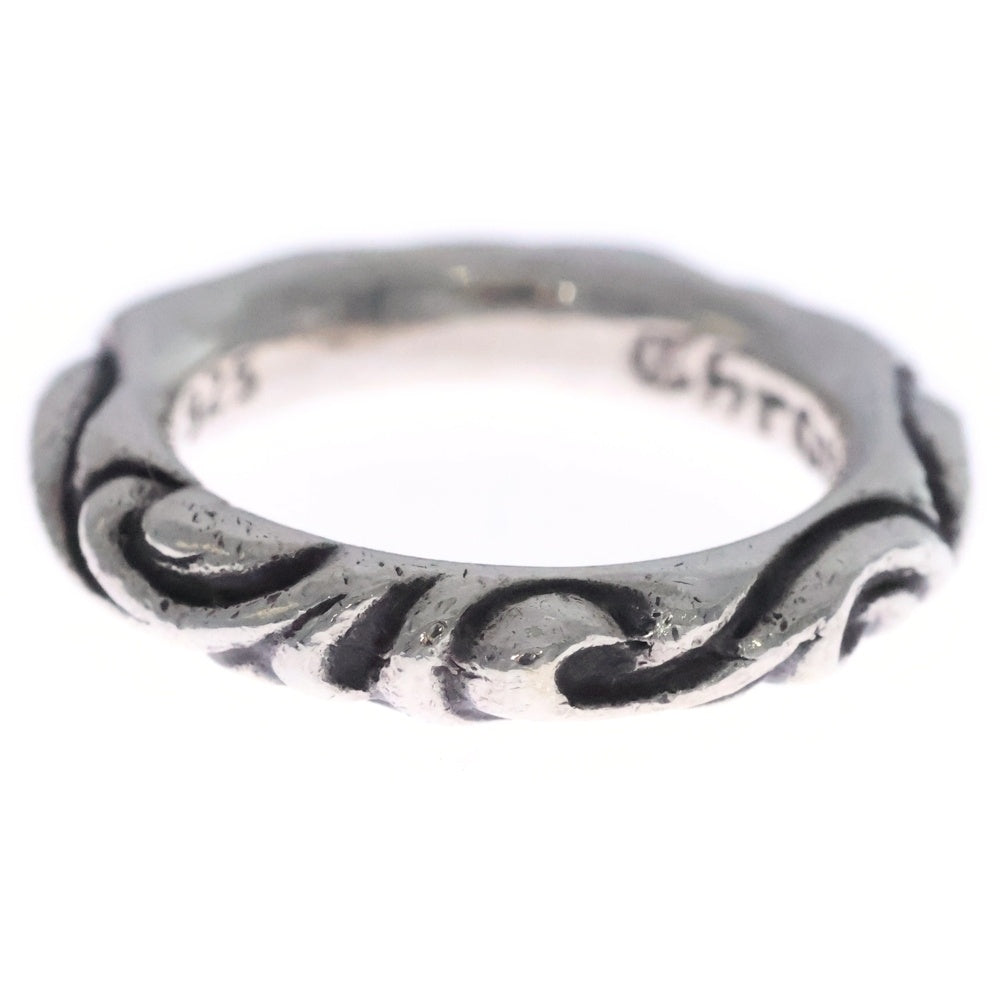 CHROME HEARTS(クロムハーツ) SCRL BAND スクロールバンド リング シルバー BCA351