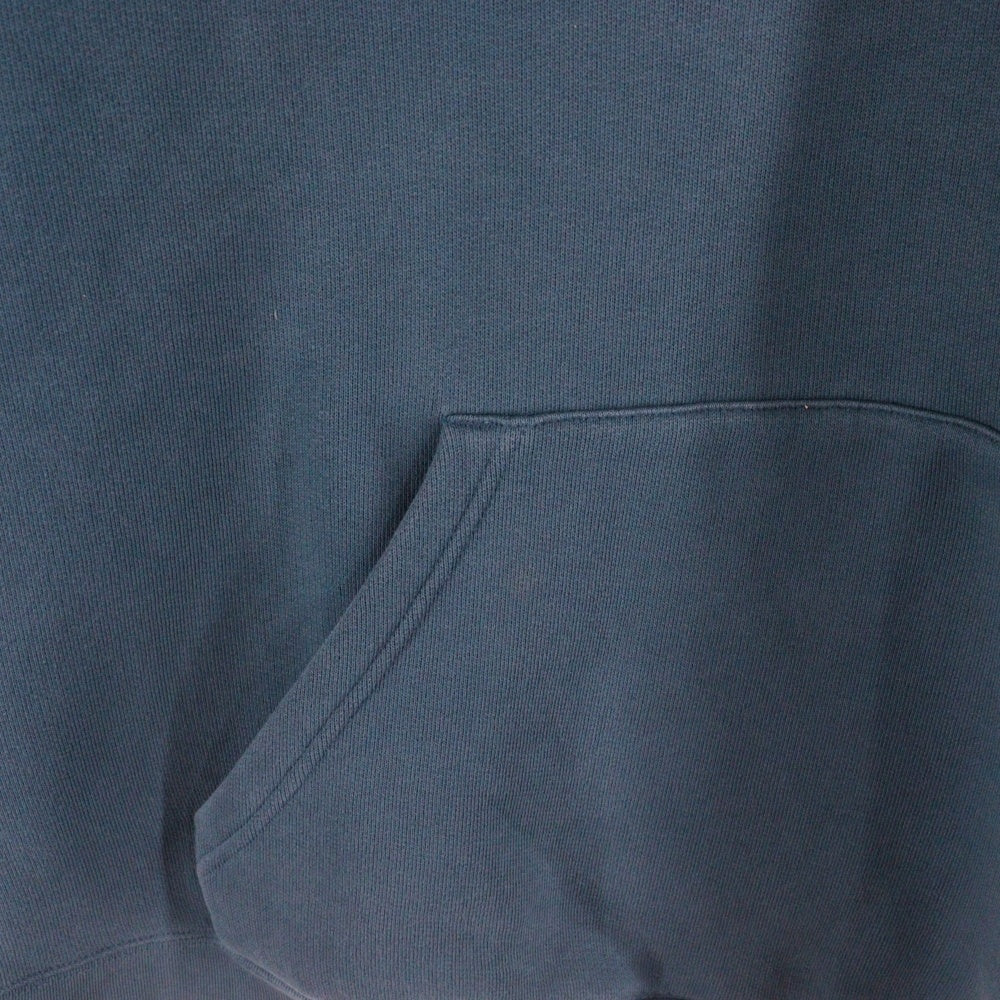 BALENCIAGA(バレンシアガ) 22SS Maison Cotton Hoodie 674986 TLVJ2 クラックプリントオーバーサイズスウェットプルオーバーパーカー ブルー