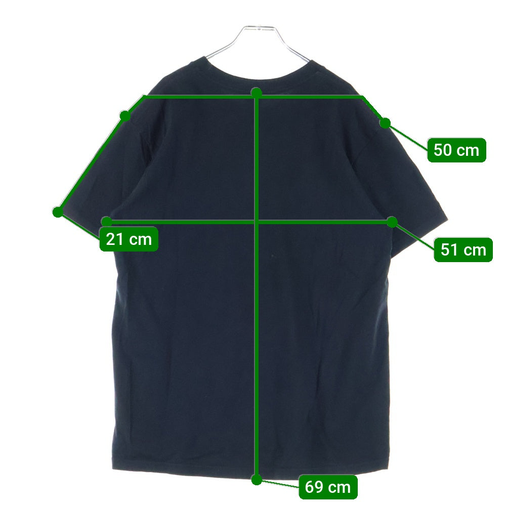 SUPREME(シュプリーム) 22SS×Burberry Box Logo Tee バーバリー ボックスロゴ クルーネック半袖Tシャツ ブラック