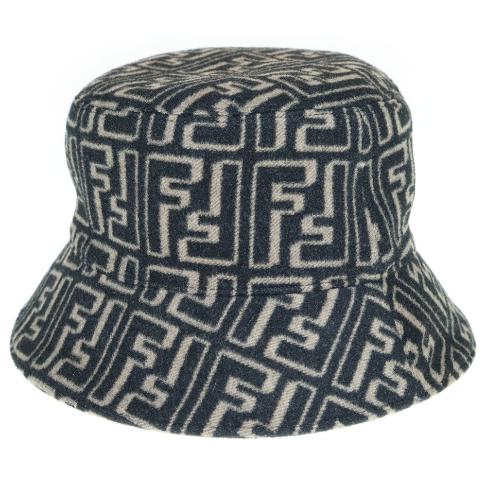 FENDI(フェンディ) ズッカウール総柄バケットハット FXQ801 ALG U ベージュ