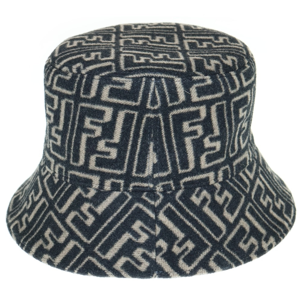 FENDI(フェンディ) ズッカウール総柄バケットハット FXQ801 ALG U ベージュ