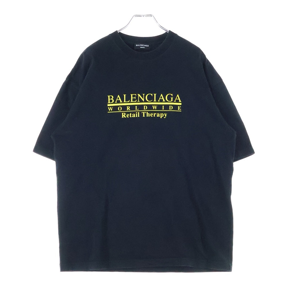 BALENCIAGA(バレンシアガ) 21AW Worldwide Logo T-Shirt 612966 TLVB1
