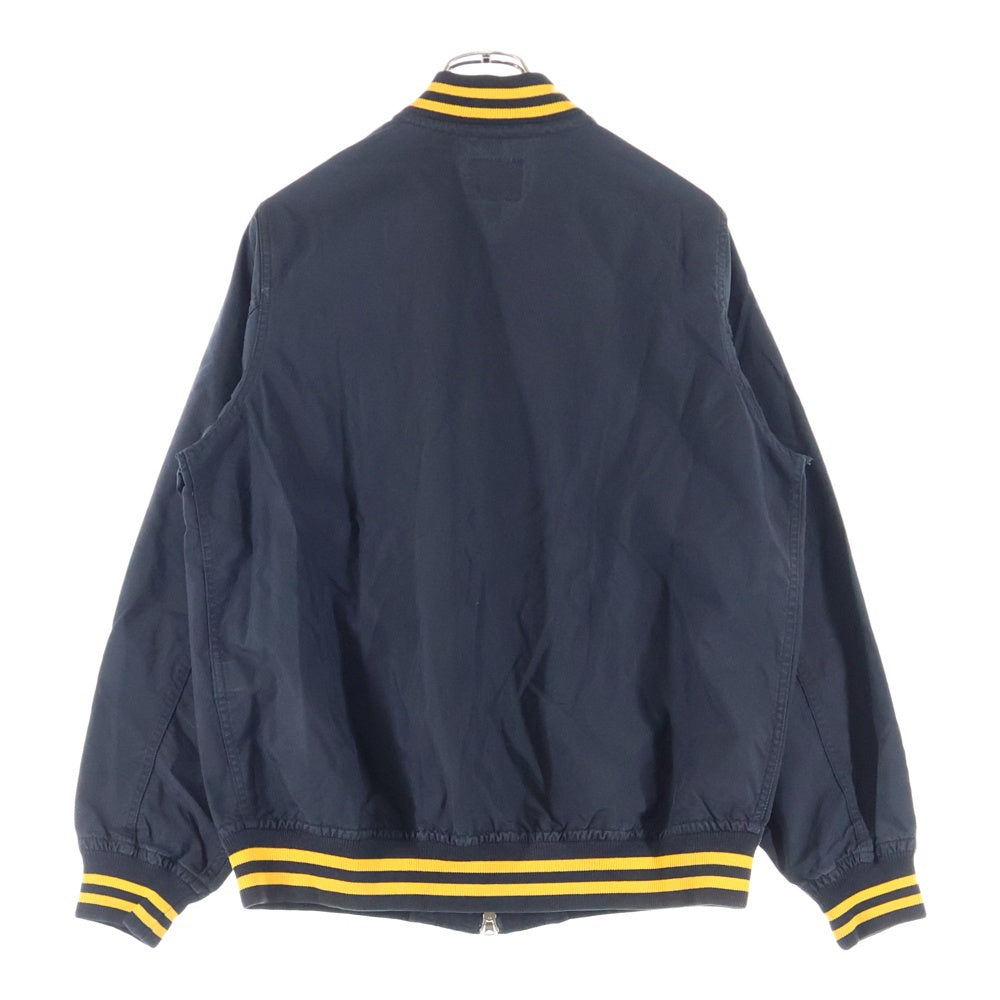 A BATHING APE(アベイシングエイプ) URSUS BAPE アーサスベイプ フロントプリント コットンジャケット ブラック/イエロー