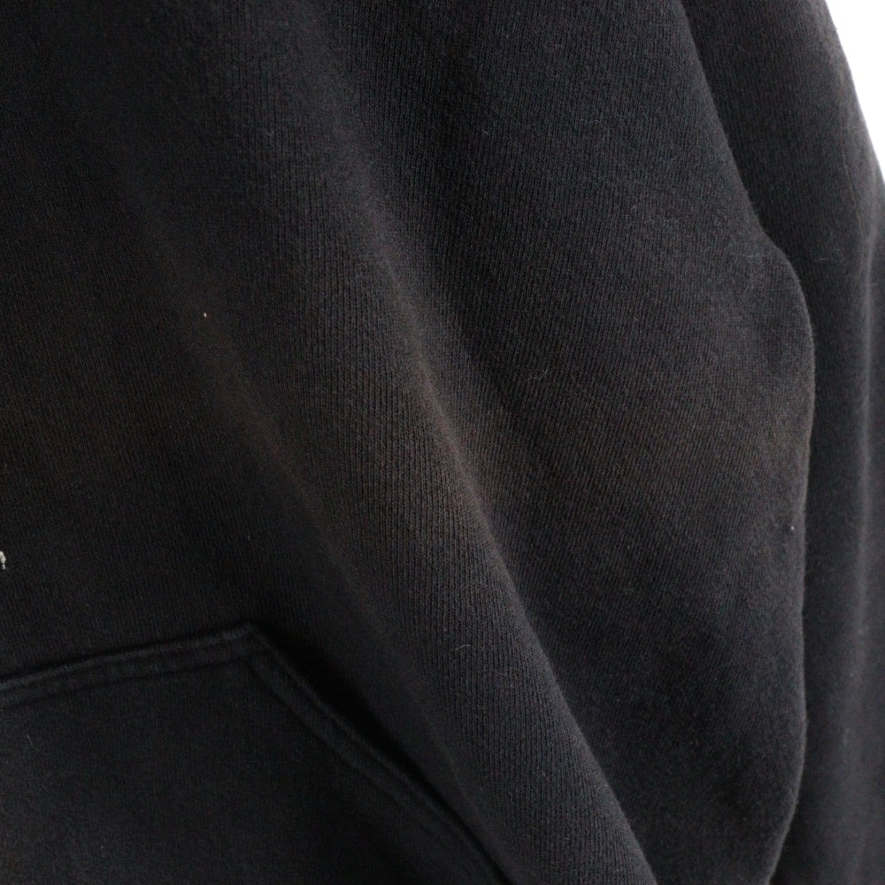VINTAGE(ヴィンテージ) 90S KORN LOGO EMBROIDERY HOODIE ロゴ刺繍 プルオーバーパーカー ブラック
