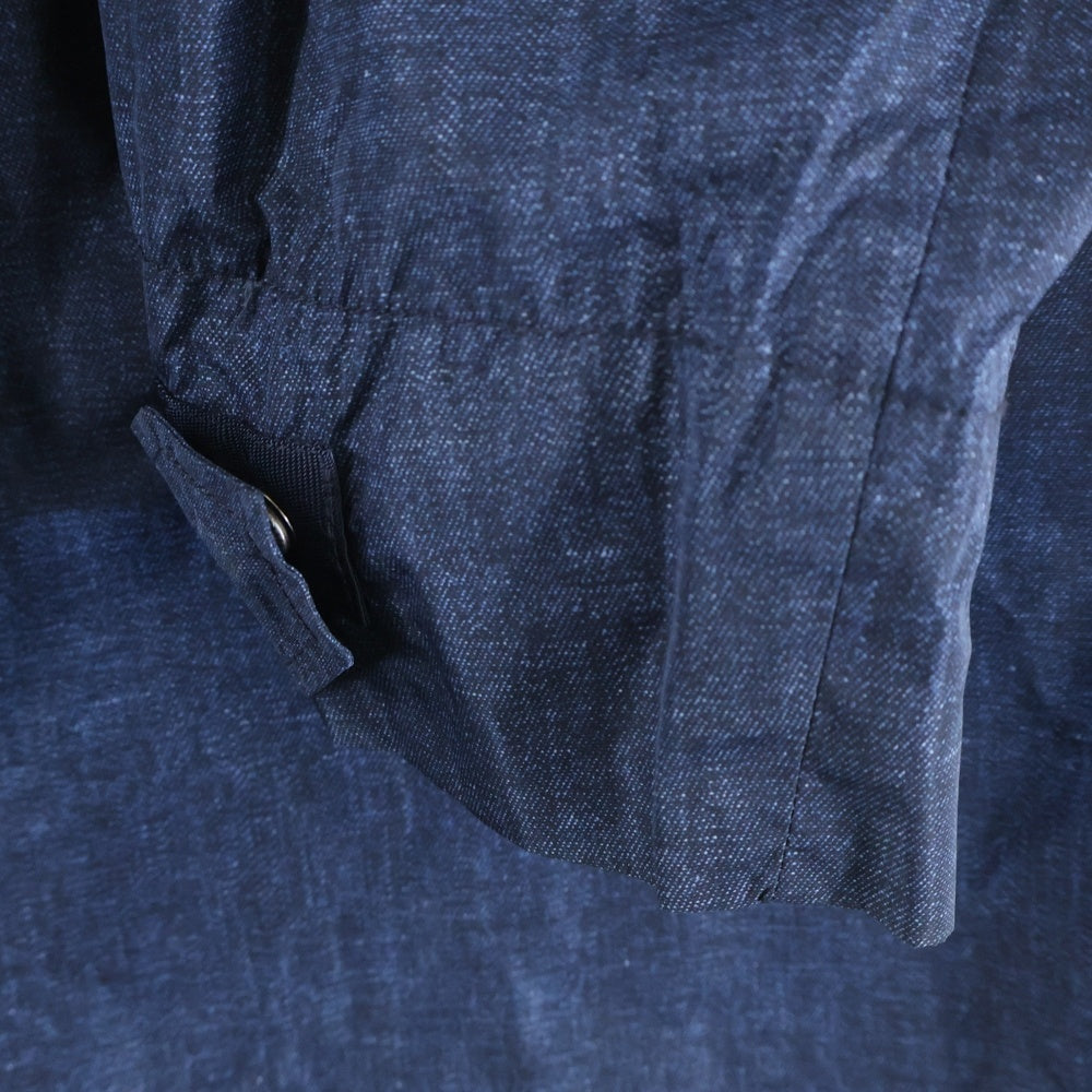 MONCLER(モンクレール) JEANPIERRE B10914202905 53774 ナイロンロングマウンテンパーカー ネイビー