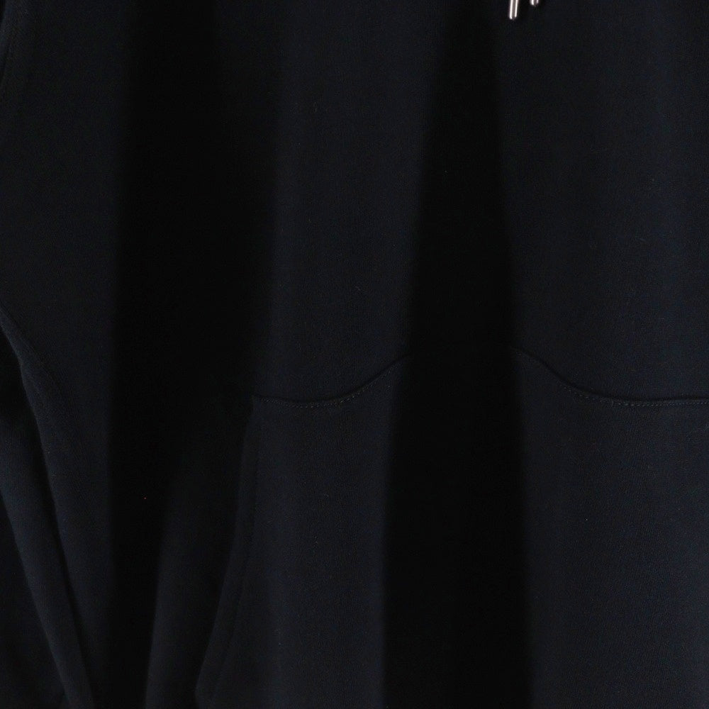 HERMES(エルメス) アームサイドラインスウェットプルオーバーパーカー ブラック