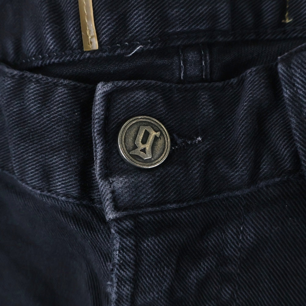 galliano(ガリアーノ) コットンスキニーパンツ ブラック WR2093 68605 W08