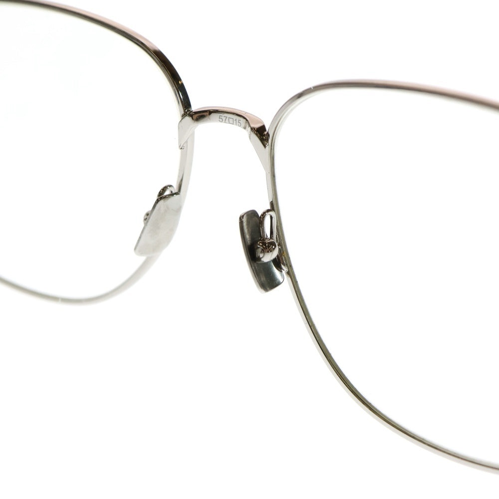 SAINT LAURENT PARIS(サンローランパリ) スクエアサングラス メガネ シルバー SL M134-002