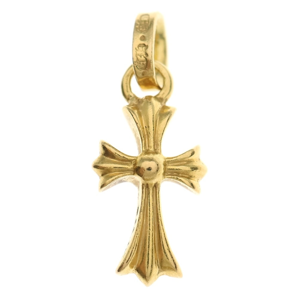 CHROME HEARTS(クロムハーツ) 22K CRS BBYFAT ベイビーファットクロス ペンダントトップ ゴールド BCA037