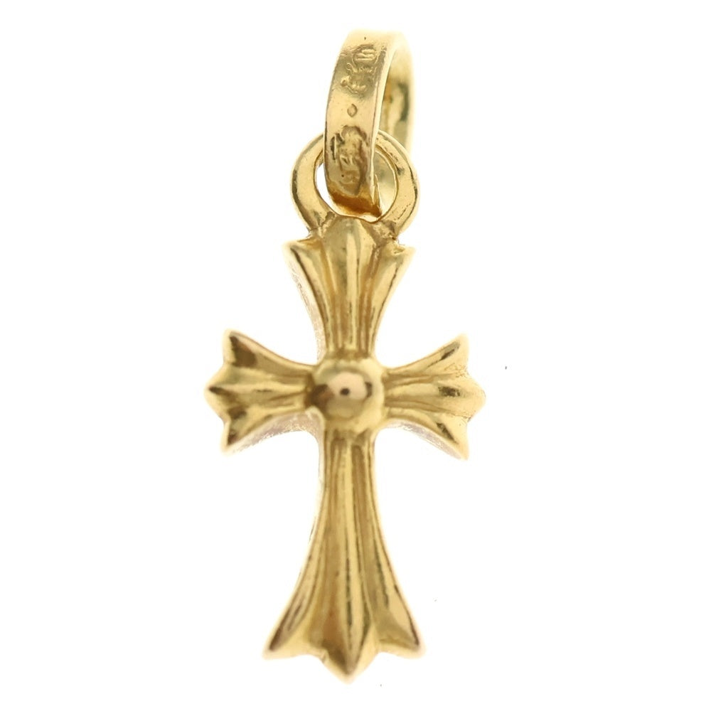 CHROME HEARTS(クロムハーツ) 22K CRS BBYFAT ベイビーファットクロス ペンダントトップ ゴールド BCA037