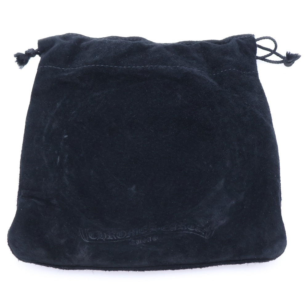 CHROME HEARTS(クロムハーツ) 1.5 STRAP 1.5inch フローラルリベッツ レザーベルト ブラウン