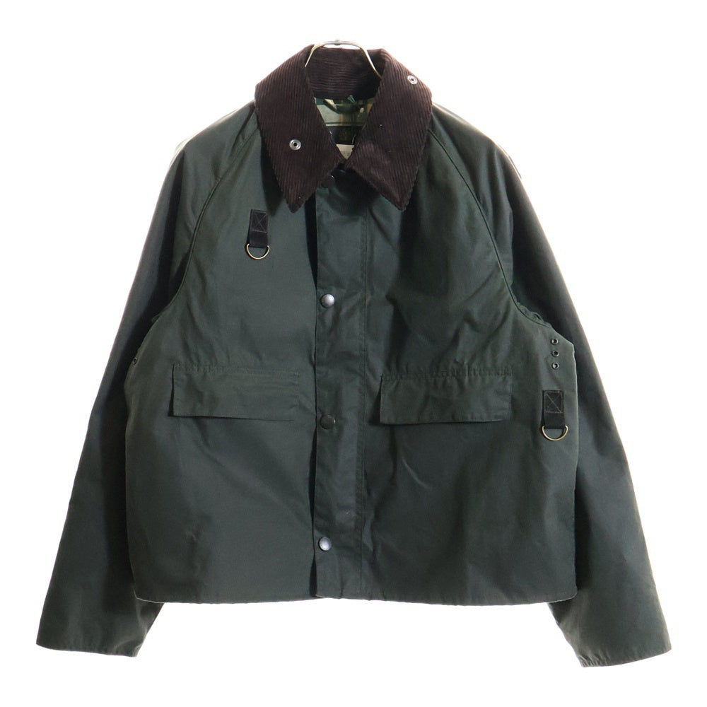 Barbour(バブアー) SPEY JACKET スペイ 裏地チェック ジップアップジャケット カーキ MWX1212SG51