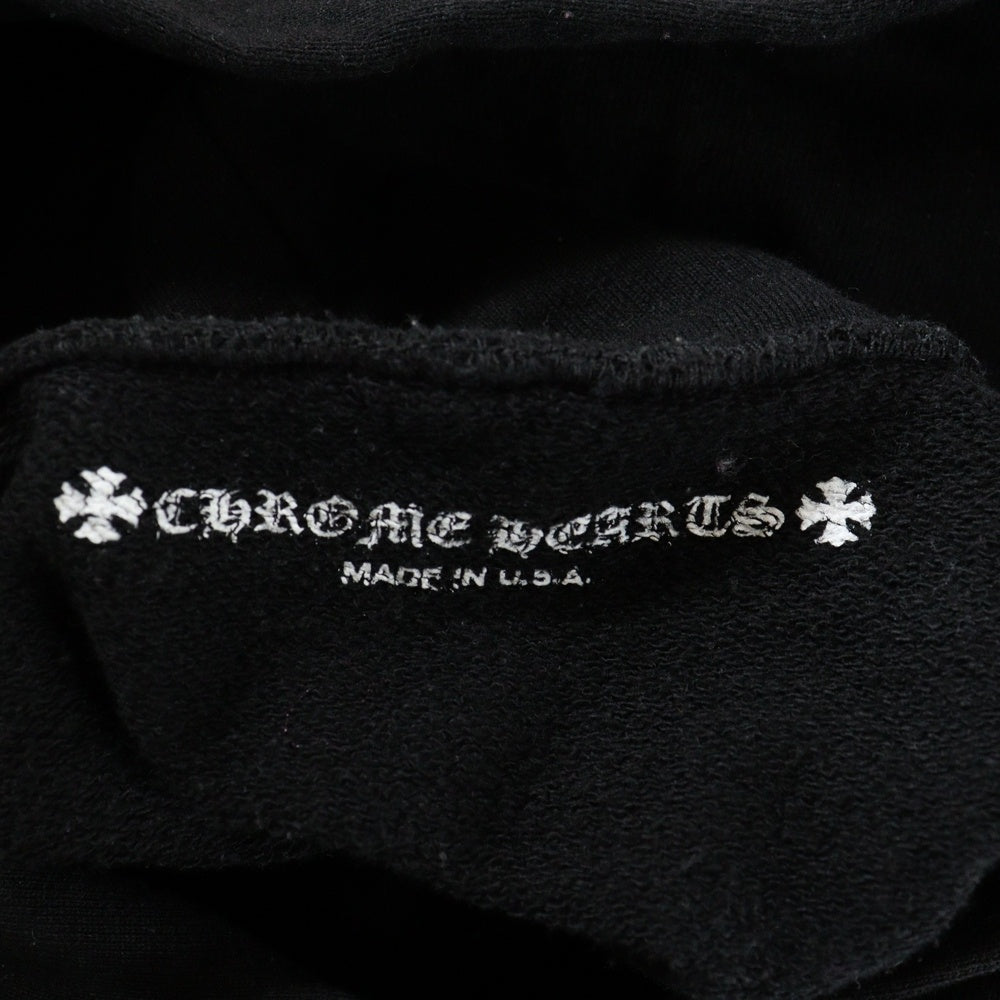 CHROME HEARTS(クロムハーツ) ×MATTY BOY PPO STAY FAST RACE TEAM HD PLVR マッティボーイ ステイファスト プルオーバースウェットパーカー ブラック