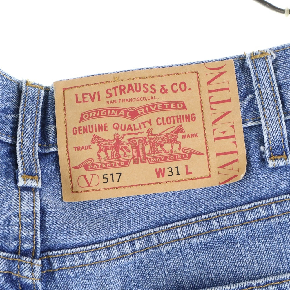 VALENTINO(ヴァレンティノ) ×LEVI'S フレアデニムパンツ インディゴ PC9-A1445-0000