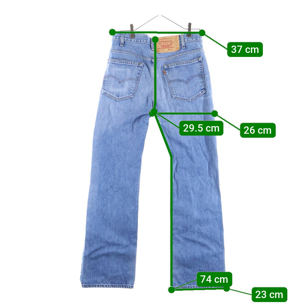 VALENTINO(ヴァレンティノ) ×LEVI'S フレアデニムパンツ インディゴ PC9-A1445-0000