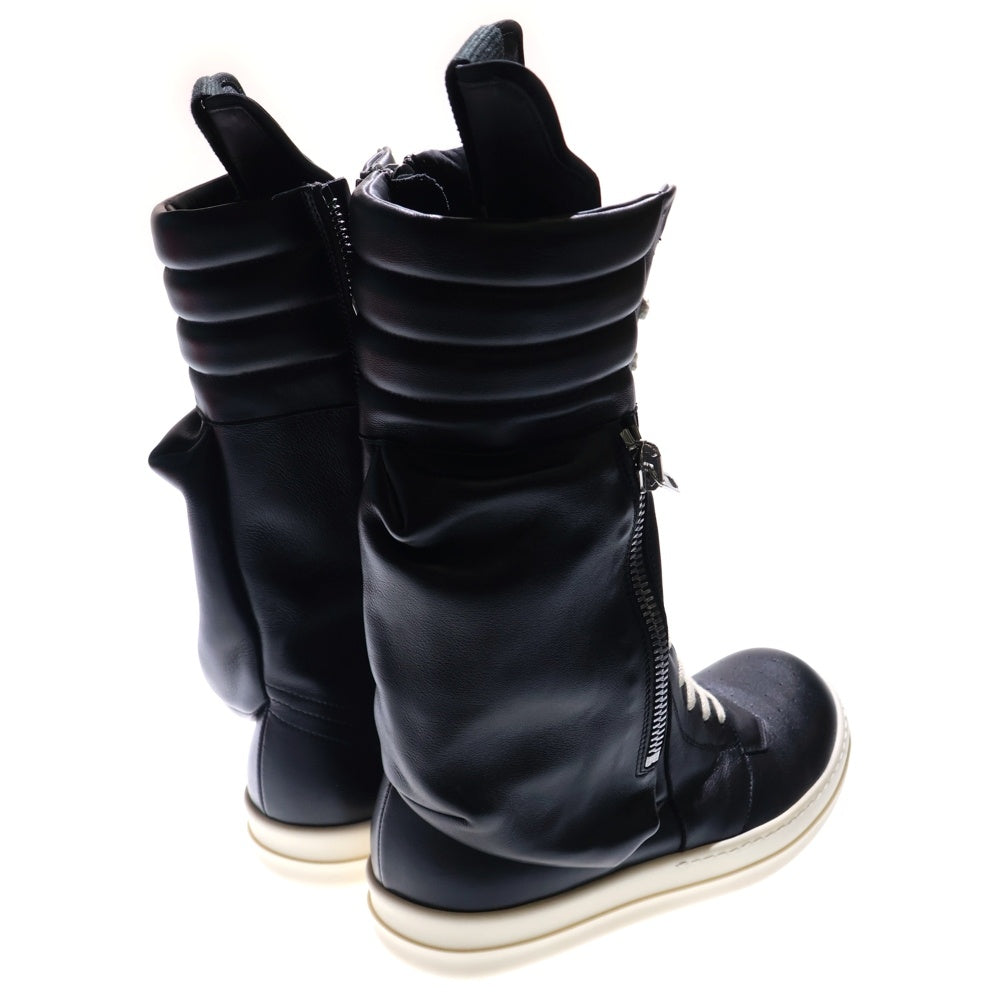 Rick Owens(リックオウエンス) CARGO BASKET カーゴバスケットハイカットスニーカー 42 ブラック