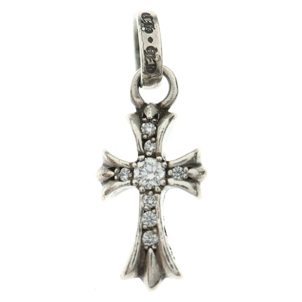 CHROME HEARTS(クロムハーツ) CRS BBYFAT P DMND ベイビーファット PAVEダイヤ ペンダントトップ シルバー BCA234