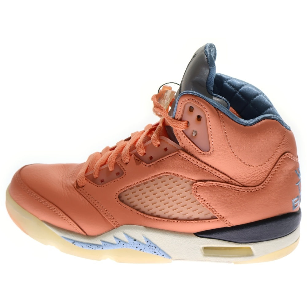 NIKE(ナイキ) ×DJKhaled AIR JORDAN 5 RETRO SP Crimson Bliss DV4982-641 DJキャレド エアジョーダン5 レトロ クリムゾンブリス ハイカットスニーカー US7/25.0cm ピンク