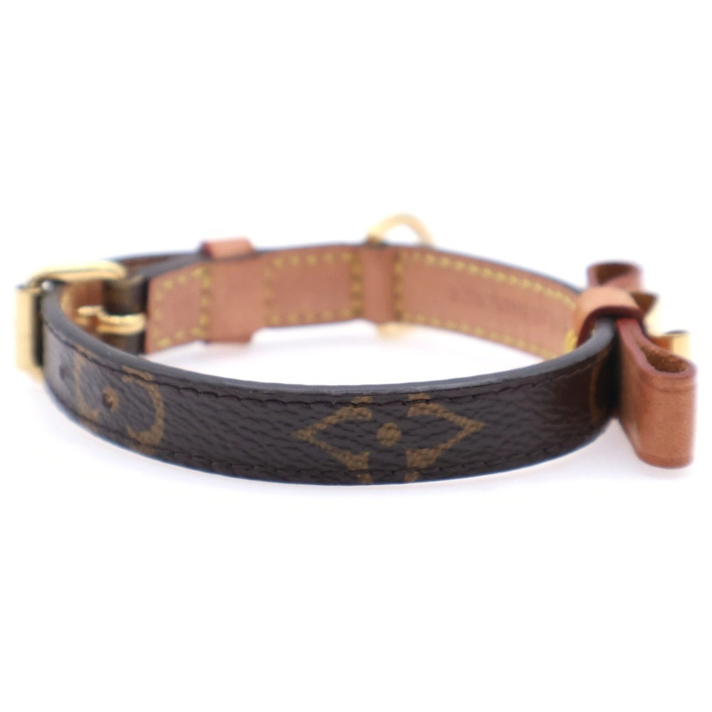 【新品未使用】LOUIS VUITTON ペット用首輪 LOUIS VUITTON(ルイヴィトン) 犬用 リボンモチーフ モノグラム 首輪
