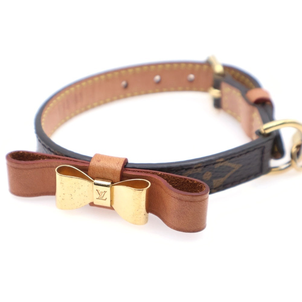 LOUIS VUITTON(ルイヴィトン) 犬用 リボンモチーフ モノグラム 首輪