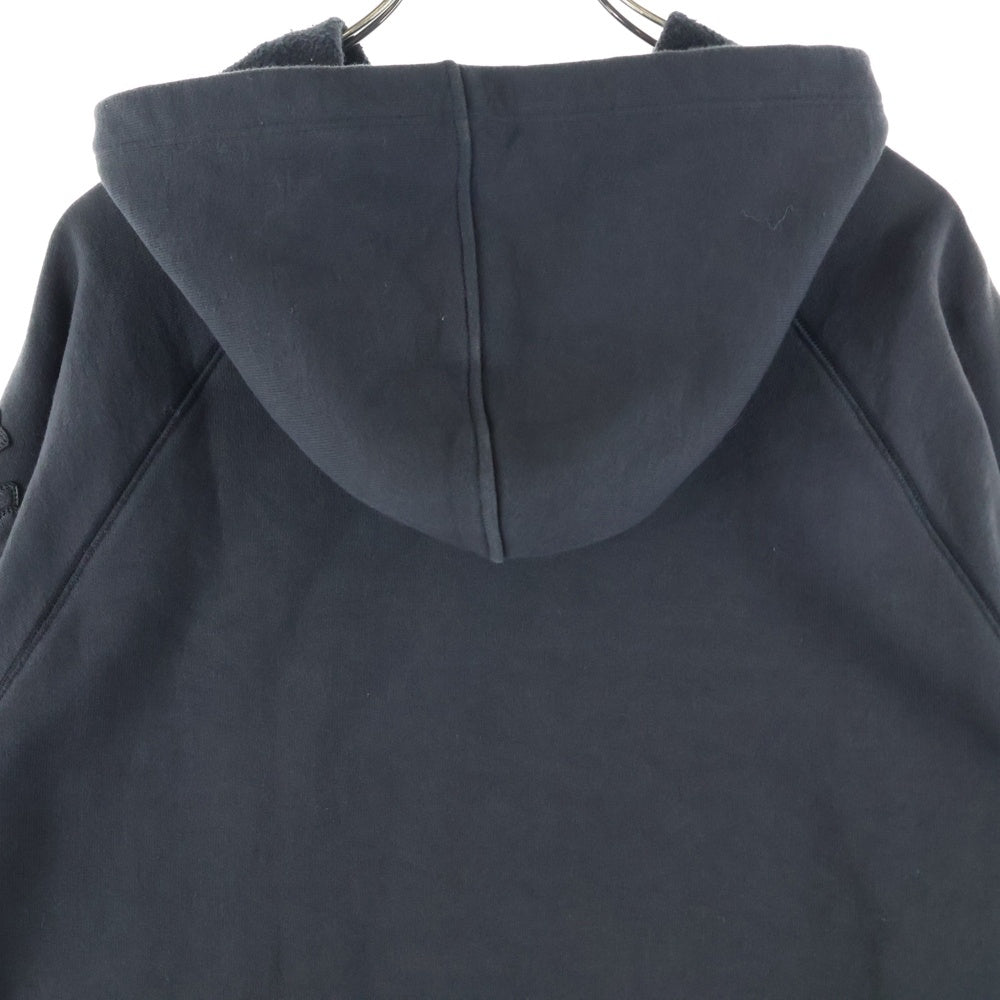 CHROME HEARTS(クロムハーツ) NOT HD PLVR GYN U PAPER JAM ラベル付き 袖クロスパッチ プルオーバーパーカー ブラック