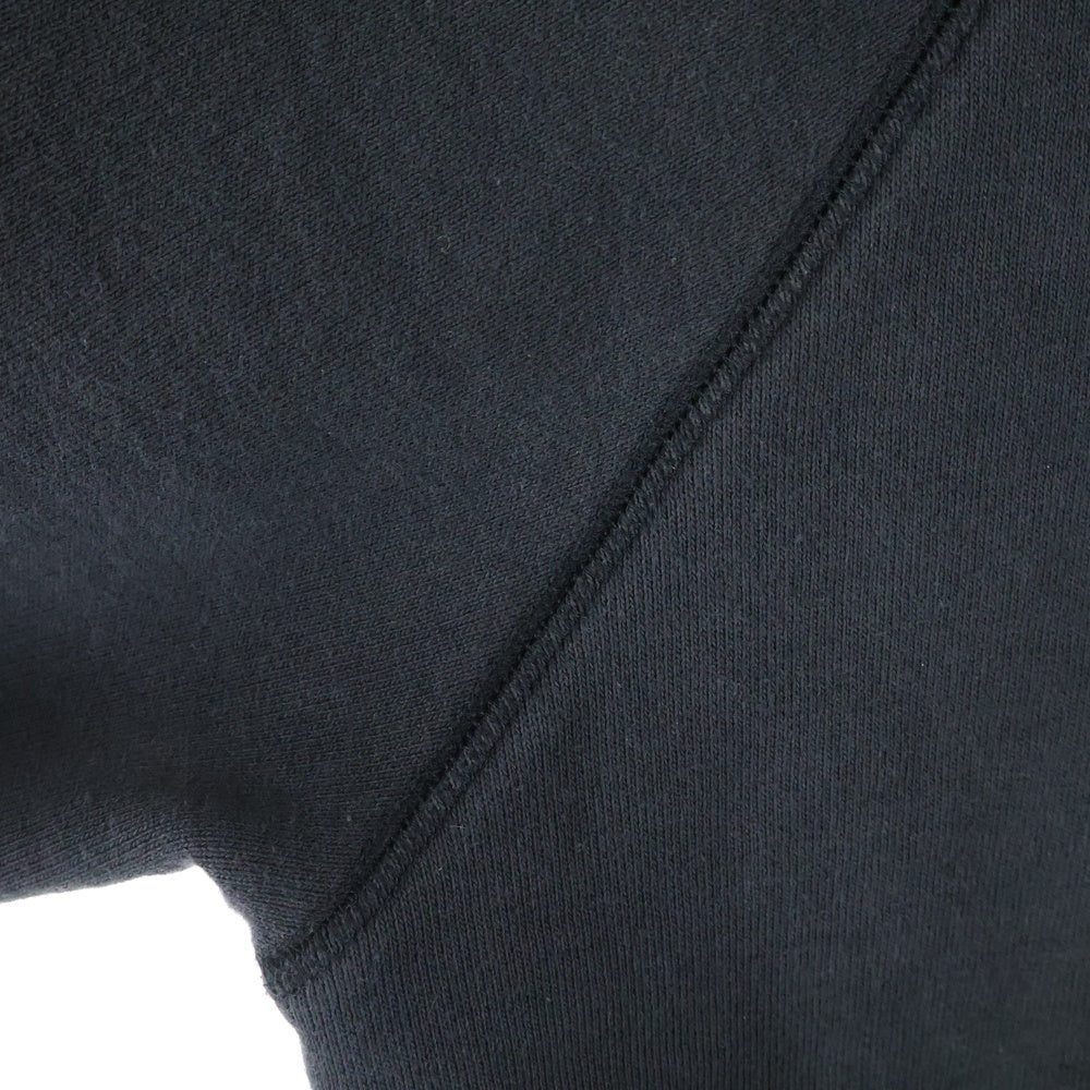 CHROME HEARTS(クロムハーツ) NOT HD PLVR GYN U PAPER JAM ラベル付き 袖クロスパッチ プルオーバーパーカー ブラック