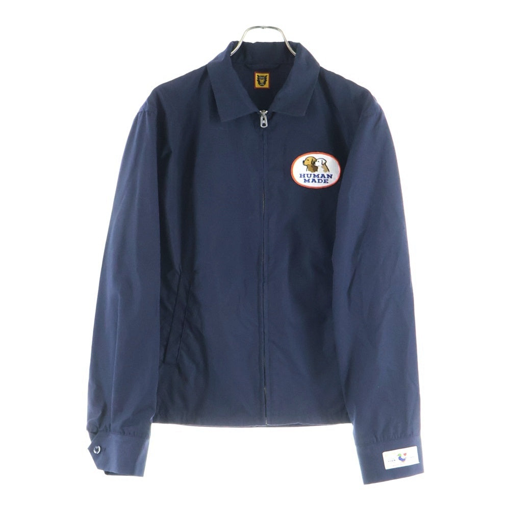 HUMAN MADE(ヒューマンメイド) ロゴワッペン ジップアップジャケット