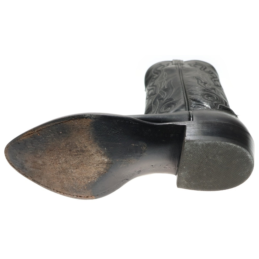 LUCCHESE CLASSICS(ルケーシー クラシックス) レザーウエスタンブーツ ブラック