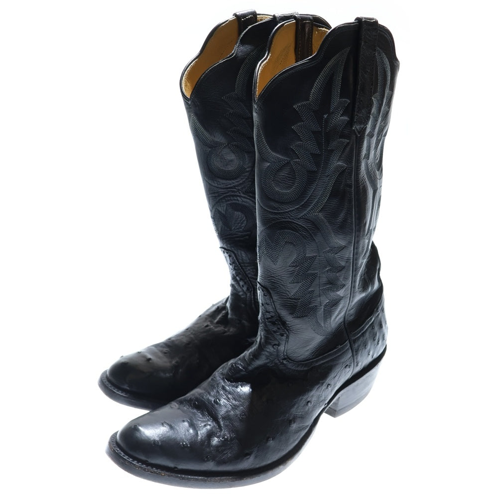 Rios Of Mercedes(リオスオブメルセデス) レザーウエスタンブーツ ブラック B823E